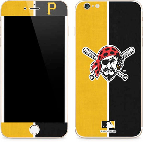 MLB Pittsburgh Pirates Split iPhone 6/6s Plus Skin