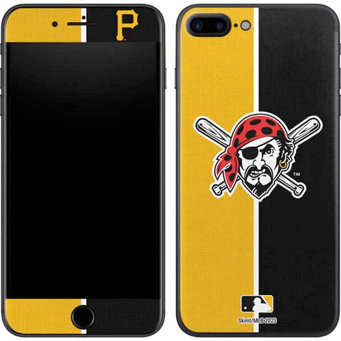 MLB Pittsburgh Pirates Split iPhone 8 Plus Skin