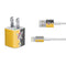 MLB Pittsburgh Pirates Split iPhone Charger (5W USB) Skin