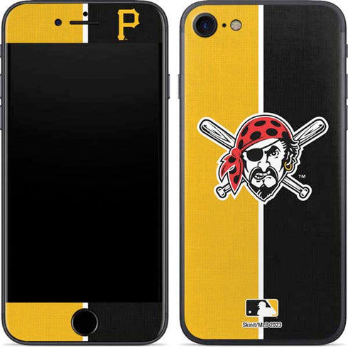 MLB Pittsburgh Pirates Split iPhone SE (2nd & 3rd Gen) Skin
