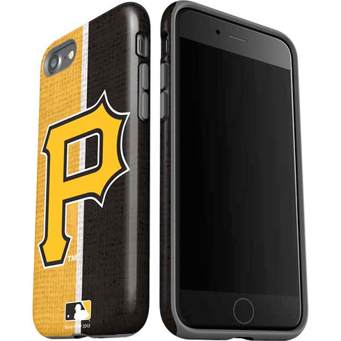 MLB Pittsburgh Pirates Split iPhone SE (2nd & 3rd Gen) Pro Case
