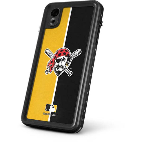 MLB Pittsburgh Pirates Split iPhone XR Waterproof Case