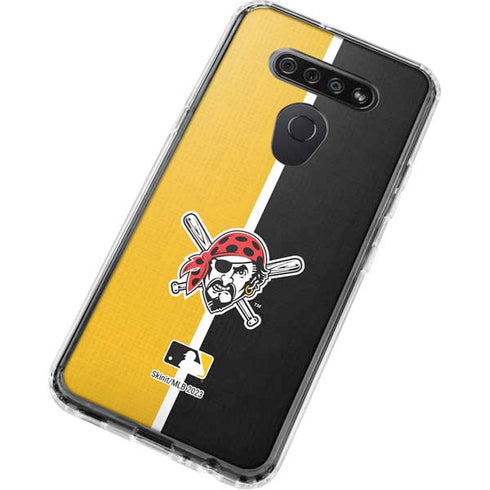 MLB Pittsburgh Pirates Split LG K51/Q51 Clear Case