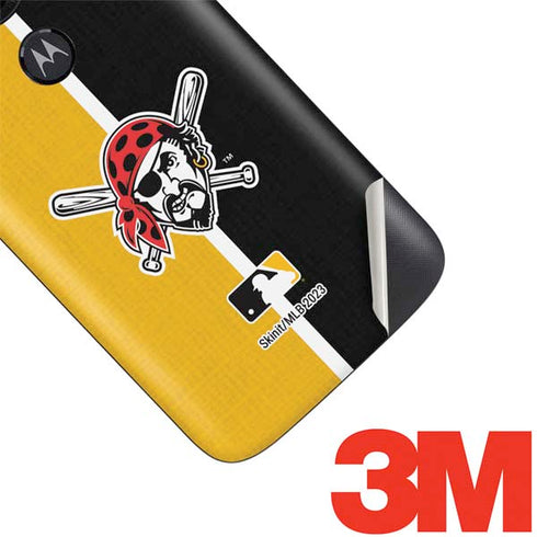 MLB Pittsburgh Pirates Split Moto E5 Play Skin