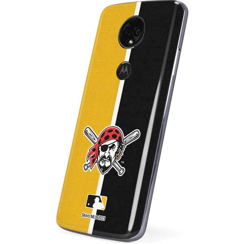 MLB Pittsburgh Pirates Split Moto E5 Plus Skin