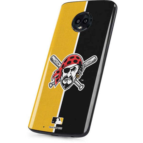 MLB Pittsburgh Pirates Split Moto G6 Skin