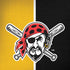 MLB Pittsburgh Pirates Split Moto G6 Skin