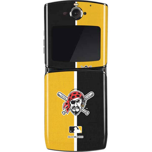 MLB Pittsburgh Pirates Split Motorola RAZR Skin