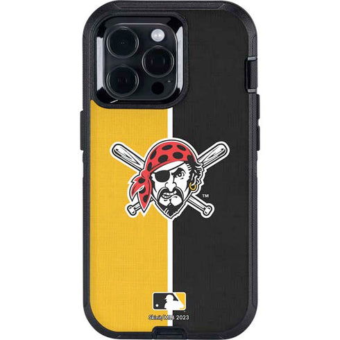 MLB Pittsburgh Pirates Split Otterbox Defender iPhone Skin