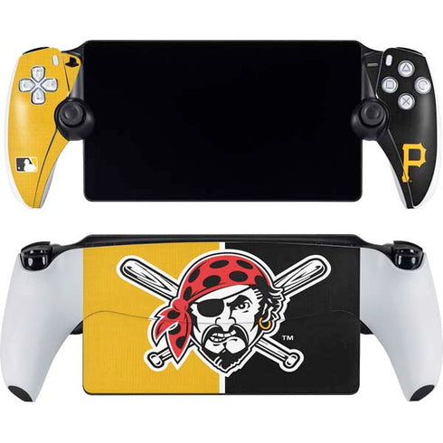 MLB Pittsburgh Pirates Split PlayStation Portal Remote Player Skin