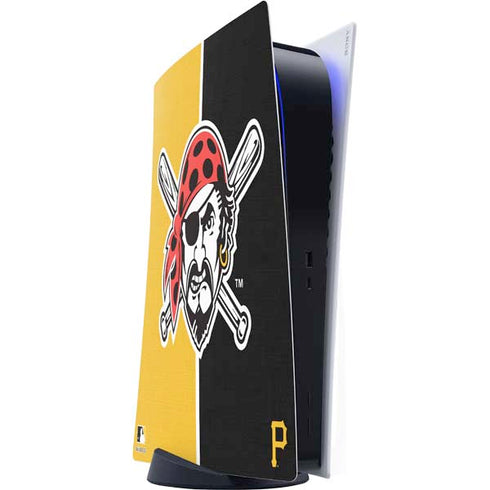 MLB Pittsburgh Pirates Split PS5 Digital Edition Console Skin