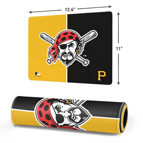 MLB Pittsburgh Pirates Split Gaming Mouse Pad