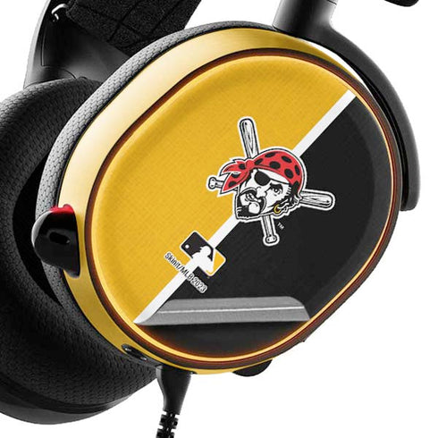 MLB Pittsburgh Pirates Split SteelSeries Arctis 3 Skin