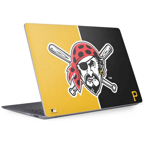 MLB Pittsburgh Pirates Split Surface Laptop 2 Skin