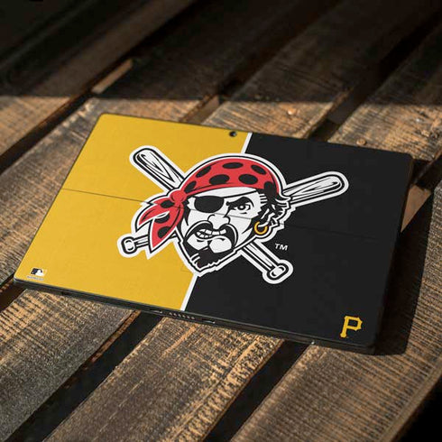 MLB Pittsburgh Pirates Split Surface Pro 7 Skin