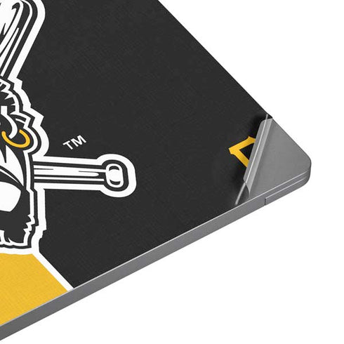 MLB Pittsburgh Pirates Split Universal Laptop 12in (9.8 x 6.8in) Skin