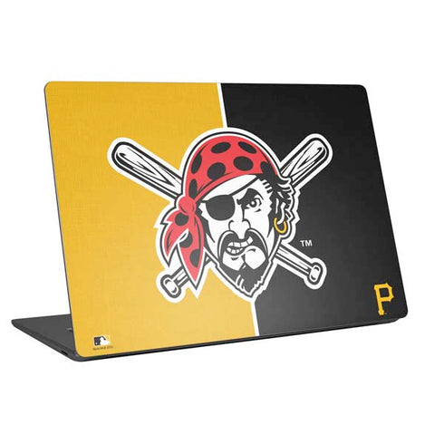 MLB Pittsburgh Pirates Split Universal Laptop 15in (12.2 x 8.8in) Skin