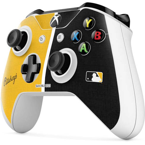 MLB Pittsburgh Pirates Split Xbox One S Controller Skin