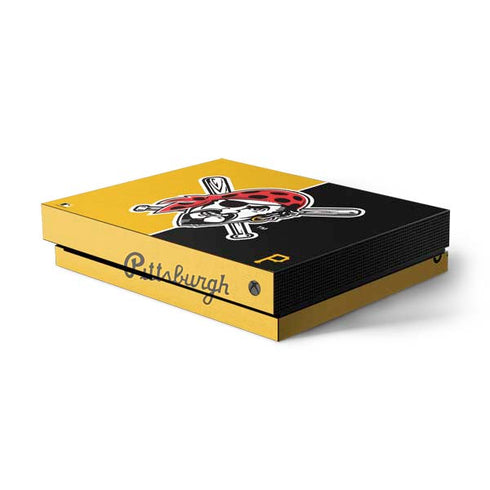 MLB Pittsburgh Pirates Split Xbox One X Console Skin