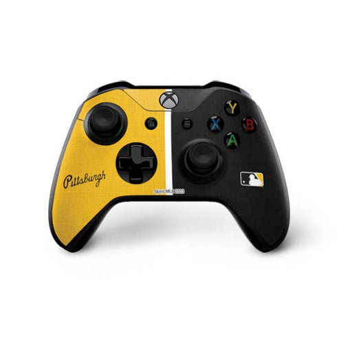 MLB Pittsburgh Pirates Split Xbox One X Controller Skin
