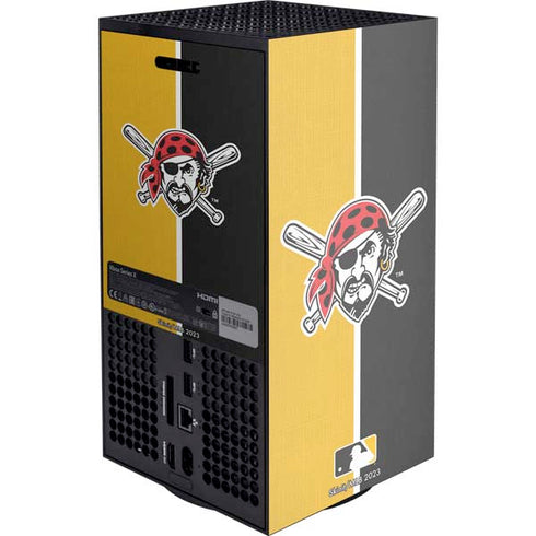 MLB Pittsburgh Pirates Split Xbox Series X Console Skin