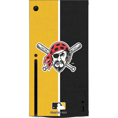 MLB Pittsburgh Pirates Split Xbox Series X Console Skin