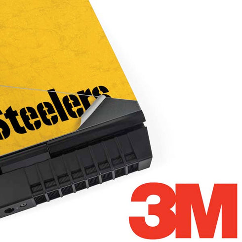 NFL Pittsburgh Steelers - Alternate Distressed Dell Alienware Skin