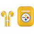 NFL Pittsburgh Steelers - Alternate Distressed Apple AirPods Skin