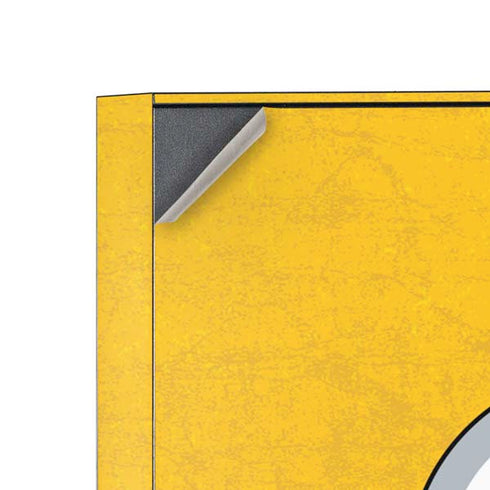 NFL Pittsburgh Steelers - Alternate Distressed Corsair 4000D Tempered Glass Mid-Tower ATX Case Skin