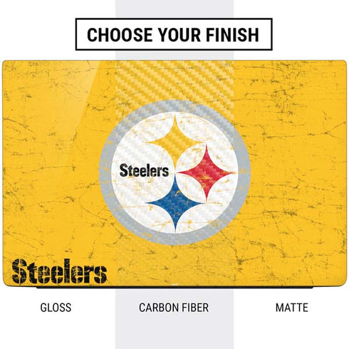 NFL Pittsburgh Steelers - Alternate Distressed Dell Vostro Skin