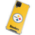 NFL Pittsburgh Steelers - Alternate Distressed Galaxy A12 Clear Case