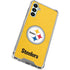 NFL Pittsburgh Steelers - Alternate Distressed Galaxy A14 5G Clear Case