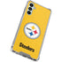 NFL Pittsburgh Steelers - Alternate Distressed Galaxy A15 5G Clear Case