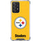 NFL Pittsburgh Steelers - Alternate Distressed Galaxy A52 5G Clear Case