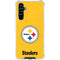 NFL Pittsburgh Steelers - Alternate Distressed Galaxy A54 5G Clear Case