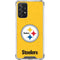 NFL Pittsburgh Steelers - Alternate Distressed Galaxy A72 5G Clear Case