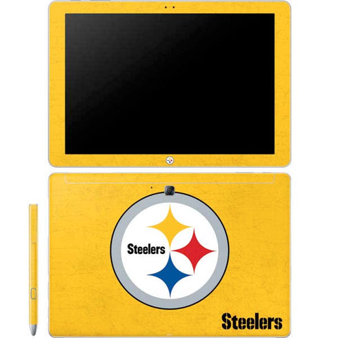 NFL Pittsburgh Steelers - Alternate Distressed Galaxy Book 12in Skin