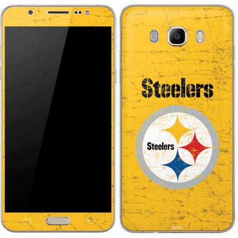NFL Pittsburgh Steelers - Alternate Distressed Galaxy J7 Skin