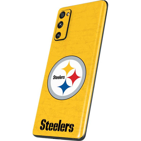 NFL Pittsburgh Steelers - Alternate Distressed Galaxy S20 Fan Edition Skin
