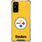 NFL Pittsburgh Steelers - Alternate Distressed Galaxy S20 FE Clear Case