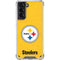 NFL Pittsburgh Steelers - Alternate Distressed Galaxy S21 5G Clear Case