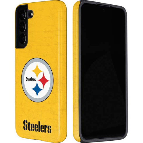 NFL Pittsburgh Steelers - Alternate Distressed Galaxy S22 Pro Case