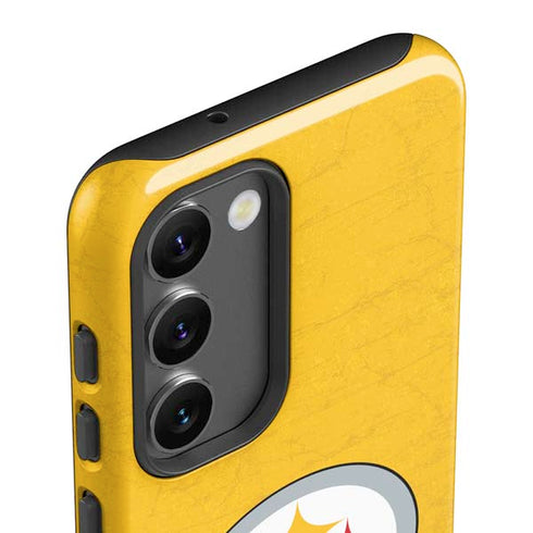 NFL Pittsburgh Steelers - Alternate Distressed Galaxy S23 Plus Pro Case