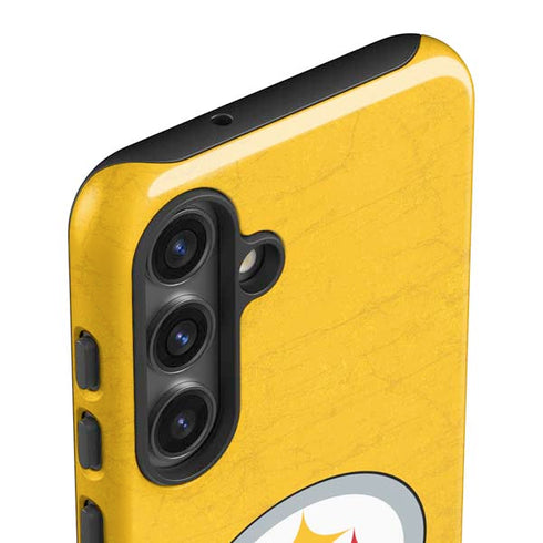 NFL Pittsburgh Steelers - Alternate Distressed Galaxy S24 Impact Case