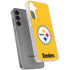 NFL Pittsburgh Steelers - Alternate Distressed Galaxy S24 Plus Clear Case