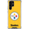 NFL Pittsburgh Steelers - Alternate Distressed Galaxy S24 Ultra Clear Case