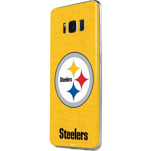 NFL Pittsburgh Steelers - Alternate Distressed Galaxy S8 Skin