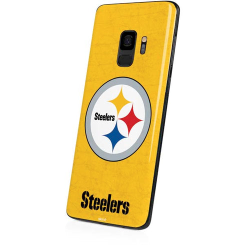 NFL Pittsburgh Steelers - Alternate Distressed Galaxy S9 Skin