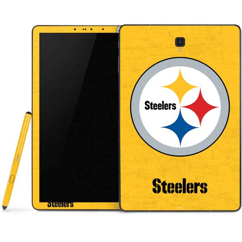 NFL Pittsburgh Steelers - Alternate Distressed Samsung Galaxy Tab Skin