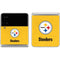 NFL Pittsburgh Steelers - Alternate Distressed Galaxy Z Flip4 5G Skin